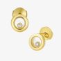 Chopard Happy Diamonds 18ct Yellow Gold Circle Earrings 83A017-0001