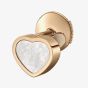 Chopard Ladies My Happy Hearts 18ct Rose Gold Mother-Of-Pearl Single Earring 83A086-5302