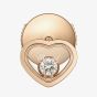 Chopard Ladies My Happy Hearts 18ct Rose Gold 1 Diamond Single Earring 83A086-5092