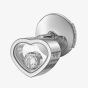 Chopard Ladies My Happy Hearts 18ct White Gold 1 Diamond Single Earring 83A086-1092