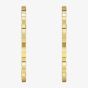 Chopard Ice Cube 18ct Yellow Gold Large Open Hoop Earrings 837702-0007