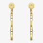 Chopard Ice Cube 18ct Yellow Gold Large Open Hoop Earrings 837702-0007