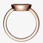 Chopard Happy Diamonds 18ct Rose Gold Circle Ring 82A018-5110 (53)