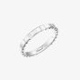 Chopard Ice Cube Pure 18ct White Gold Ring 827702-1199 53
