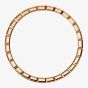 Chopard Ice Cube 18ct Rose Gold Diamond Half Eternity Ring 827702-52
