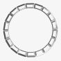 Chopard Ice Cube 18ct White Gold Wide Plain Ring 829834-10