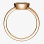 Chopard Happy Diamonds Icons 18ct Rose Gold Circle Shape Diamond Ring