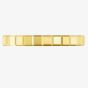 Chopard Ladies Ice Cube 18ct Yellow Gold Plain Cube Ring 827702-0199 53