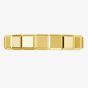 Chopard Ice Cube 18ct Yellow Gold Wide Plain Ring 829834-0010 53