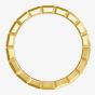 Chopard Ice Cube 18ct Yellow Gold Wide Plain Ring 829834-0010 53