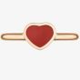 Chopard Ladies My Happy Hearts 18ct Rose Gold Carnelian Ring 82A086-5808