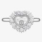 Chopard Happy Diamonds Icons Joaillerie 18ct White Gold 0.63ct Diamond Heart Ring 82A616-11