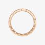 Chopard Ice Cube 18ct Rose Gold Diamond Eternity Ring 827004-504