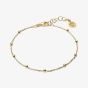 Sif Jakobs Gold Plated Sfere Beaded Chain Bracelet SJ-B2748-YG