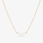 Sif Jakobs Gold Plated Perla Cinque 5X Five Pearl Necklace SJ-N2735-P-YG