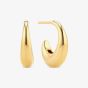 Sif Jakobs Gold Plated Gocciolina Hoop Earrings SJ-E2712-YG