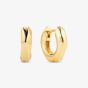 Sif Jakobs Gold Plated Roccia Hoop Earrings SJ-E2724-YG