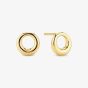 Sif Jakobs Gold Plated Selene Open Circle Stud Earrings SJ-E2710-YG
