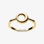 Sif Jakobs Gold Plated Selene Open Circle Ring SJ-R2710-YG