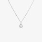 Diamonfire Silver Cubic Zirconia Teardrop Pendant Necklace P4623