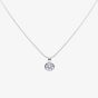 Diamonfire Sterling Silver 0.75ct Bezel Set Cubic Zirconia Solitaire Necklace P4642