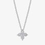 Diamonfire Sterling Silver Cubic Zirconia Flower Pendant Necklace P5569