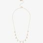 Olivia Burton Classic Crystal Gold-Tone Charm Necklace OBJCON100