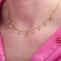 Olivia Burton Classic Crystal Gold-Tone Charm Necklace OBJCON100