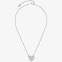 Olivia Burton Classic Knot Heart Stainless-Steel and Rose Gold Tone Necklace 24100031