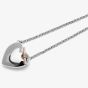 Olivia Burton Classic Knot Heart Stainless-Steel and Rose Gold Tone Necklace 24100031