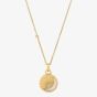 Olivia Burton Celestial Sun Gold Plated Crystal Necklace 24100157