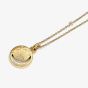 Olivia Burton Celestial Sun Gold Plated Crystal Necklace 24100157