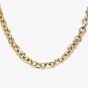 Olivia Burton Signature Gold Plated Honeycomb Link Chain Necklace 24100087