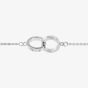 Olivia Burton The Classics Silver Tone Chain Bracelet OBJENB14B