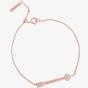 Olivia Burton Classic Arrow Rose Gold Tone Chain Bracelet OBJCOB35
