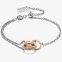 Olivia Burton Classic Entwine Stainless-Steel and Rose Gold Tone Bracelet 24100006