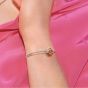 Olivia Burton Classic Entwine Stainless-Steel and Rose Gold Tone Bracelet 24100006