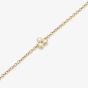 Olivia Burton Classic Gold Tone Stainless-Steel Mother of Pearl Cluster Bracelet 24100069