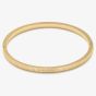 Olivia Burton Classic Linear Gold Plated Bangle 24100014