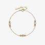 Olivia Burton Classic Dainty Gold Plated Crystal Bracelet 24100280