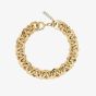 Olivia Burton Signature Gold Plated Honeycomb Link Chain Bracelet 24100089