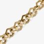 Olivia Burton Signature Gold Plated Honeycomb Link Chain Bracelet 24100089