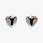 Olivia Burton Classic Knot Heart Stainless-Steel and Rose Gold Tone Stud Earrings 24100038