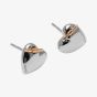 Olivia Burton Classic Knot Heart Stainless-Steel and Rose Gold Tone Stud Earrings 24100038