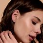 Olivia Burton Classic Knot Heart Stainless-Steel and Rose Gold Tone Stud Earrings 24100038