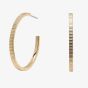 Olivia Burton Classic Linear Gold Plated Hoop Earrings 24100011