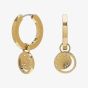 Olivia Burton Celestial Sun Gold Plated Crystal Dropper Earrings 24100163