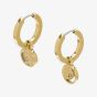 Olivia Burton Celestial Sun Gold Plated Crystal Dropper Earrings 24100163