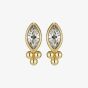Olivia Burton Classic Gold Dainty Plated Cyrstal Studs Earrings 24100286