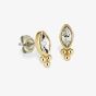 Olivia Burton Classic Gold Dainty Plated Cyrstal Studs Earrings 24100286